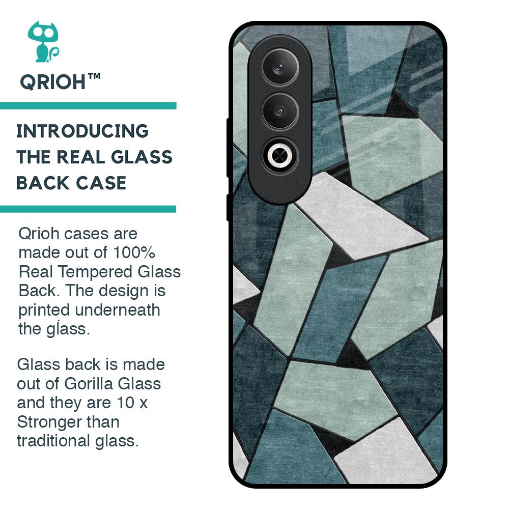 Abstact Tiles Glass Case for OnePlus Nord CE4 5G