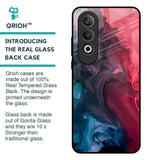 Blue & Red Smoke Glass Case for OnePlus Nord CE4 5G