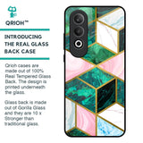 Seamless Green Marble Glass Case for OnePlus Nord CE4 5G