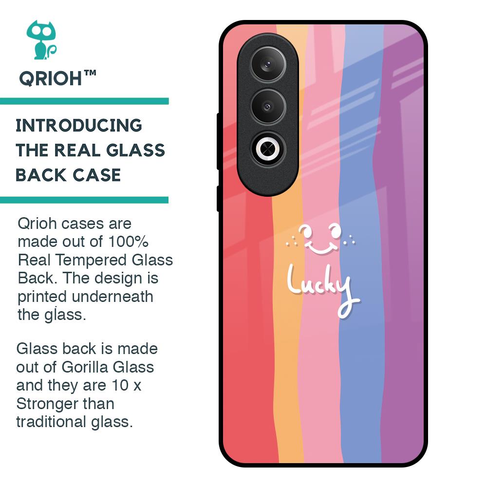 Lucky Abstract Glass Case for OnePlus Nord CE4 5G