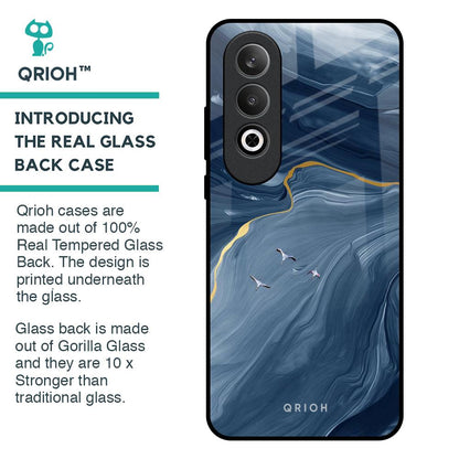 Deep Ocean Marble Glass Case for OnePlus Nord CE4 5G