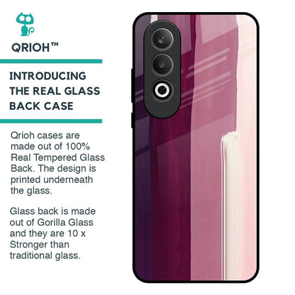 Brush Stroke Art Glass Case for OnePlus Nord CE4 5G
