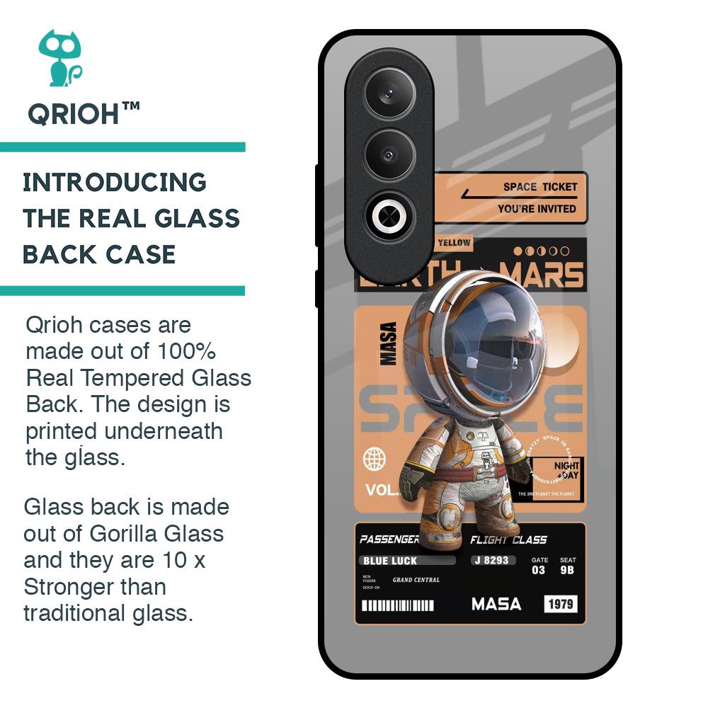 Space Ticket Glass Case for OnePlus Nord CE4 5G