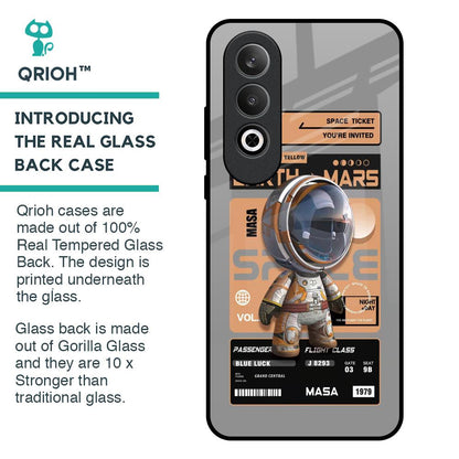 Space Ticket Glass Case for OnePlus Nord CE4 5G
