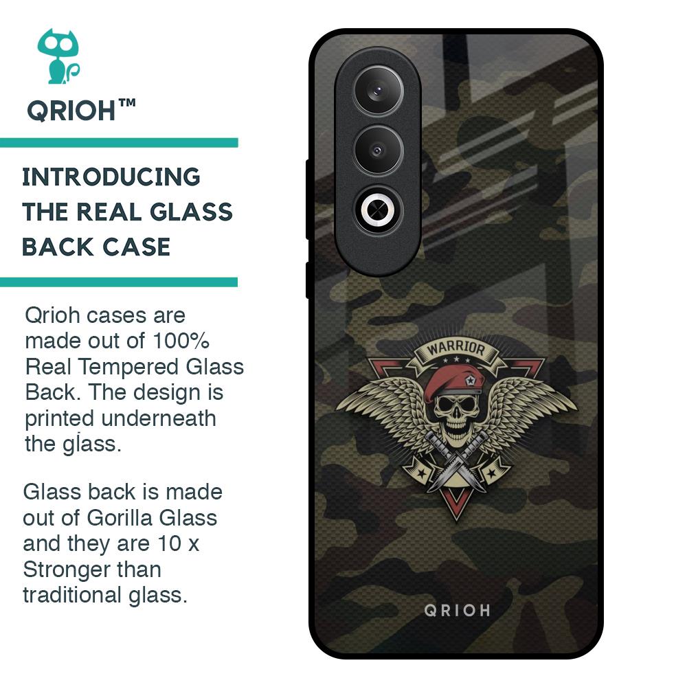 Army Warrior Glass Case for OnePlus Nord CE4 5G