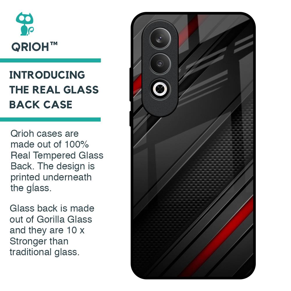 Modern Abstract Glass Case for OnePlus Nord CE4 5G