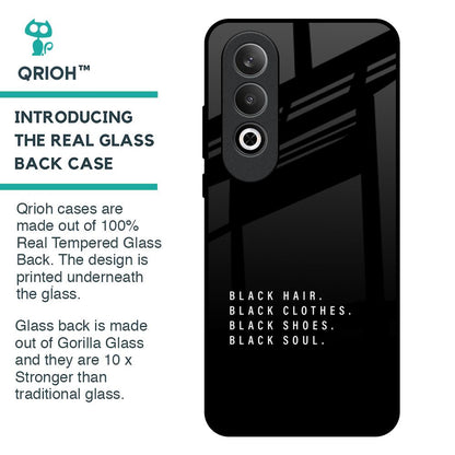 Black Soul Glass Case for OnePlus Nord CE4 5G