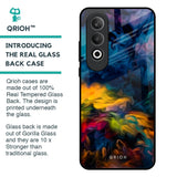 Multicolor Oil Painting Glass Case for OnePlus Nord CE4 5G
