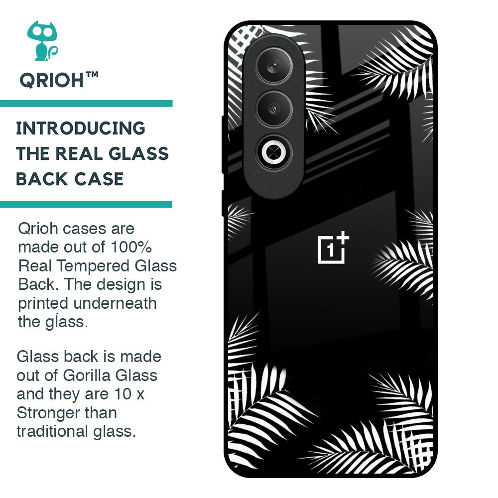 Zealand Fern Design Glass Case For OnePlus Nord CE4 5G