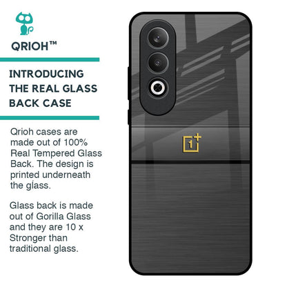 Grey Metallic Glass Case For OnePlus Nord CE4 5G