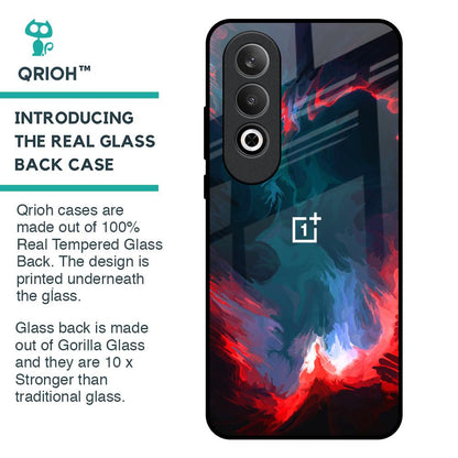 Brush Art Glass Case For OnePlus Nord CE4 5G