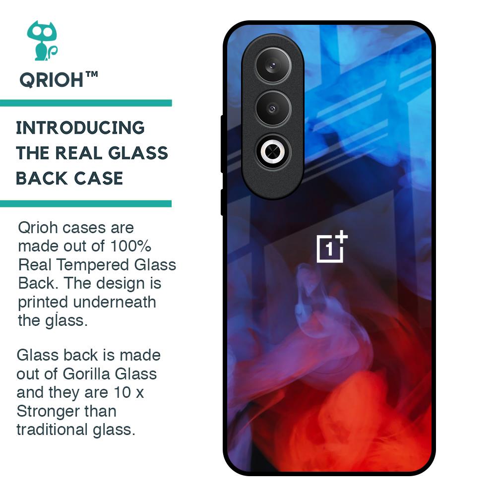 Dim Smoke Glass Case for OnePlus Nord CE4 5G