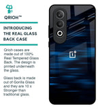 Blue Rough Abstract Glass Case for OnePlus Nord CE4 5G