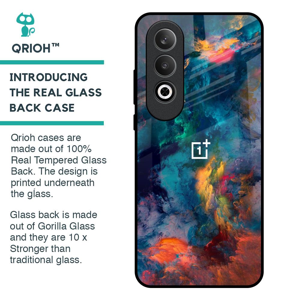 Colored Storm Glass Case for OnePlus Nord CE4 5G