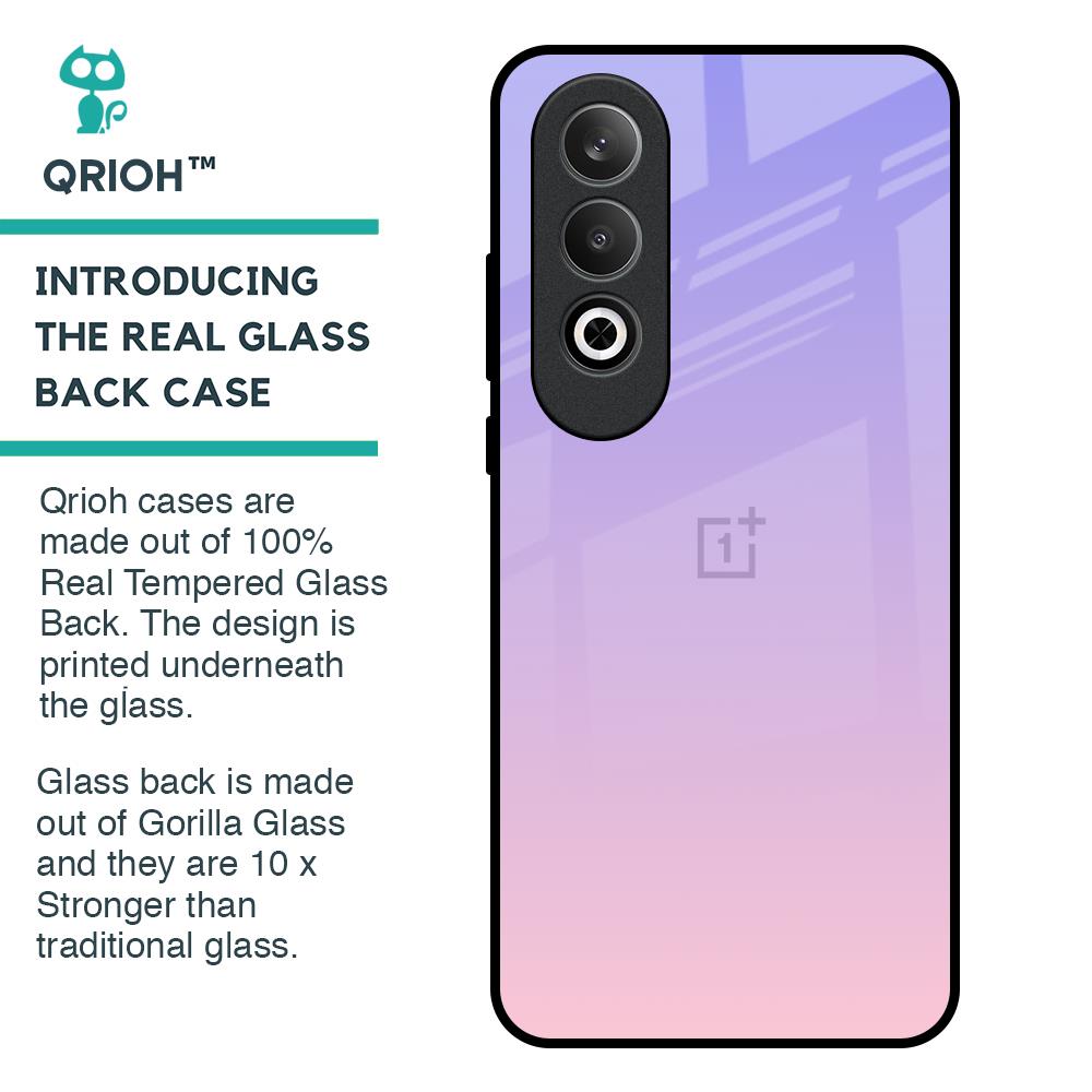 Lavender Gradient Glass Case for OnePlus Nord CE4 5G