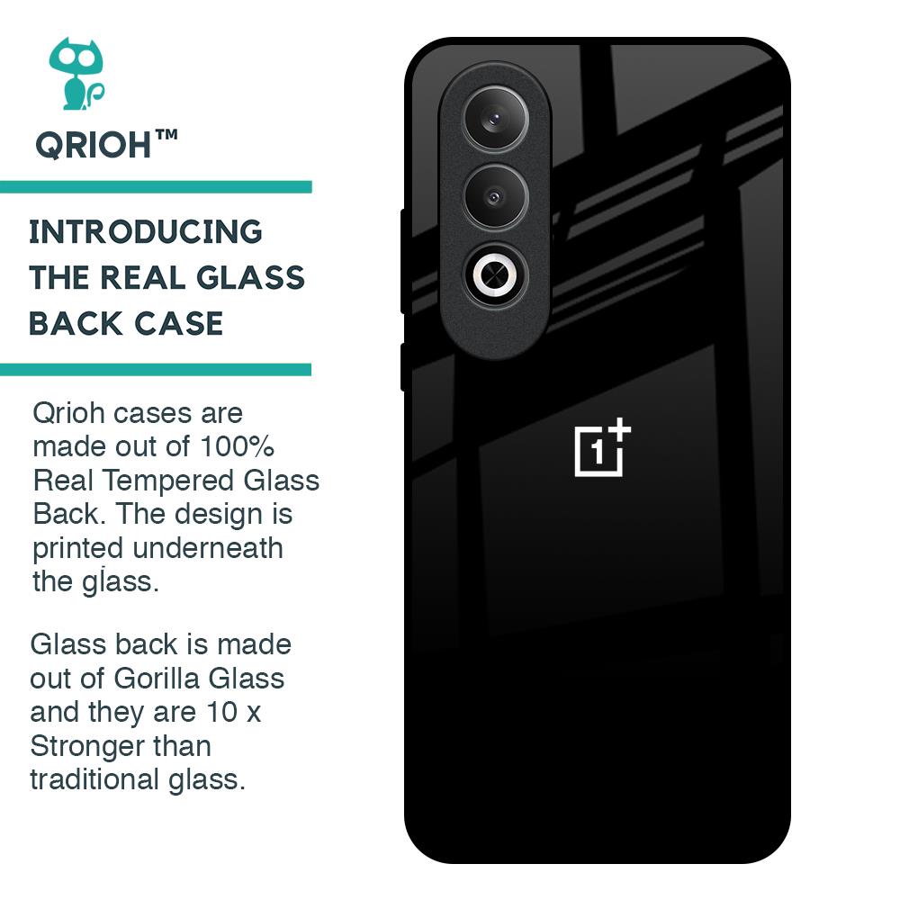 Jet Black Glass Case for OnePlus Nord CE4 5G