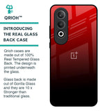 Maroon Faded Glass Case for OnePlus Nord CE4 5G