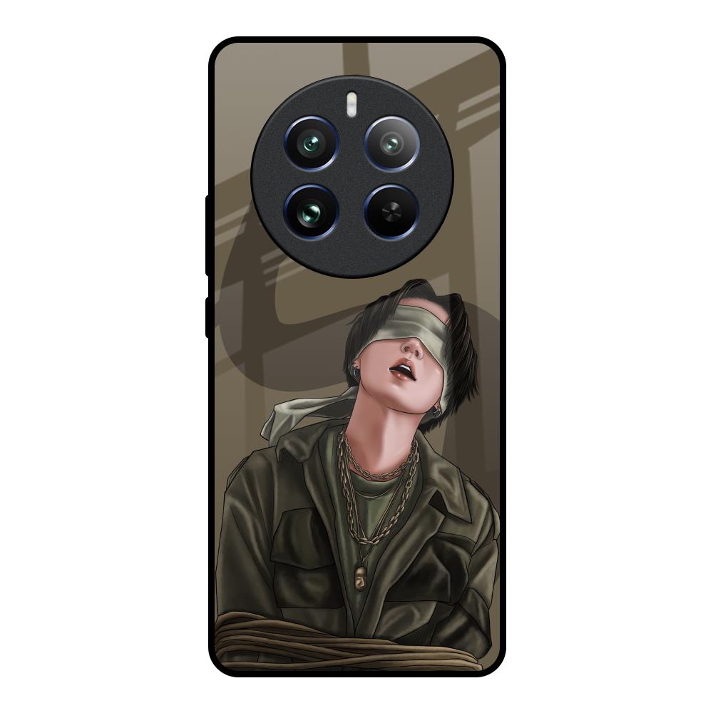 Blind Fold Realme 12 Pro 5G Glass Back Cover Online