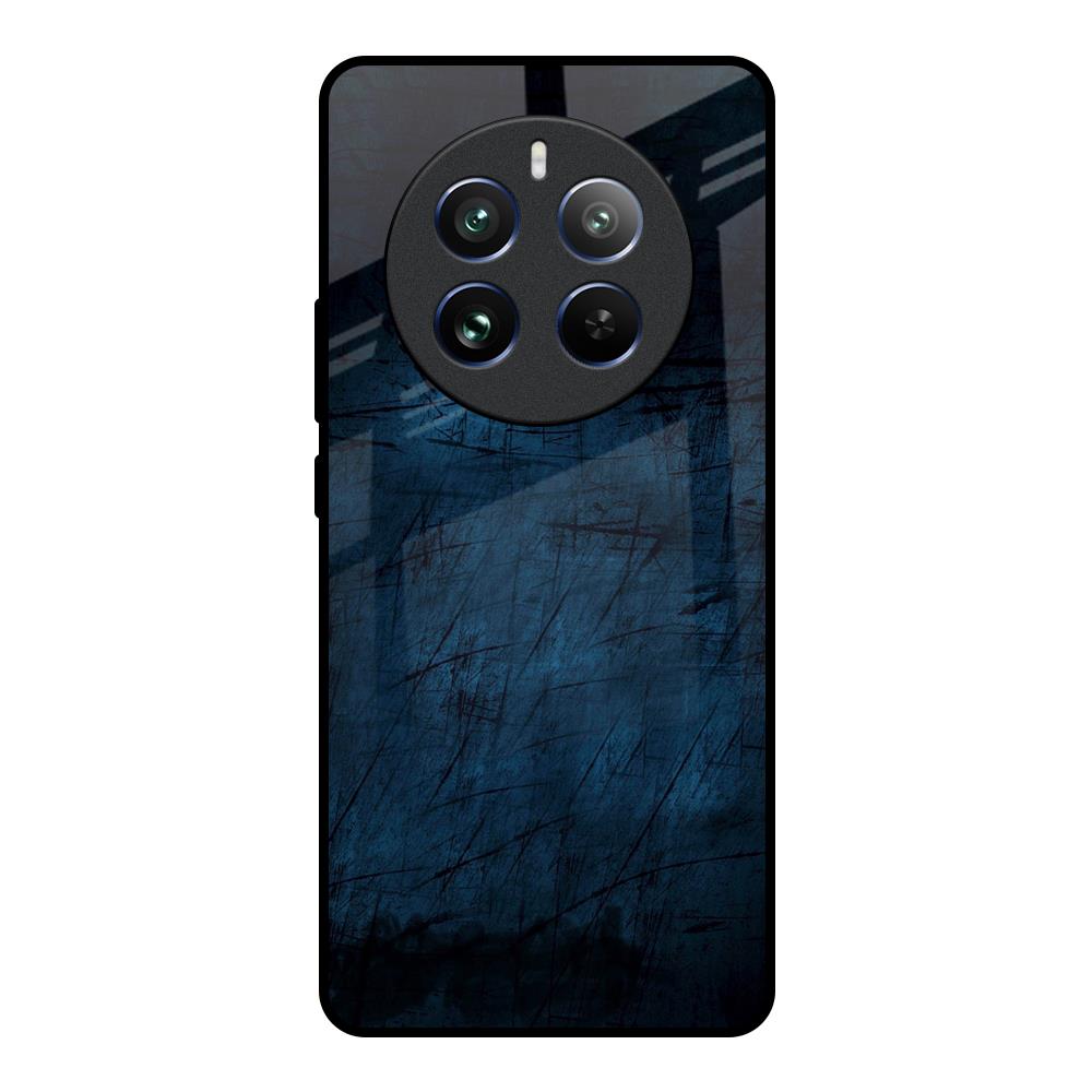 Dark Blue Grunge Realme 12 Pro 5G Glass Back Cover Online