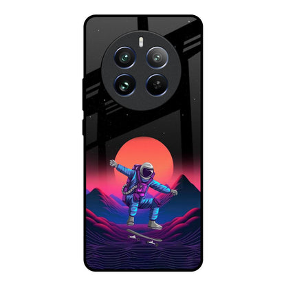 Retro Astronaut Realme 12 Pro 5G Glass Back Cover Online