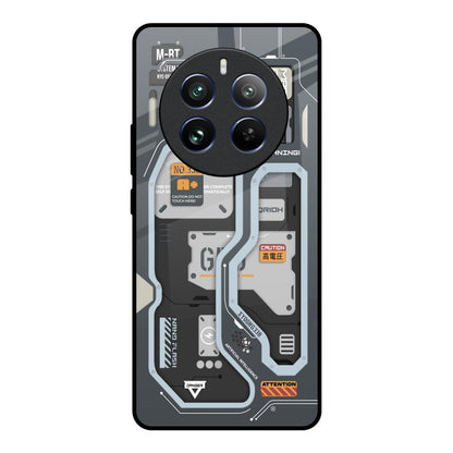 Retro Futuristic Realme 12 Pro 5G Glass Back Cover Online
