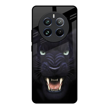 Angry Black Leopard Realme 12 Pro 5G Glass Back Cover Online