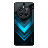 Vertical Blue Arrow Realme 12 Pro 5G Glass Back Cover Online