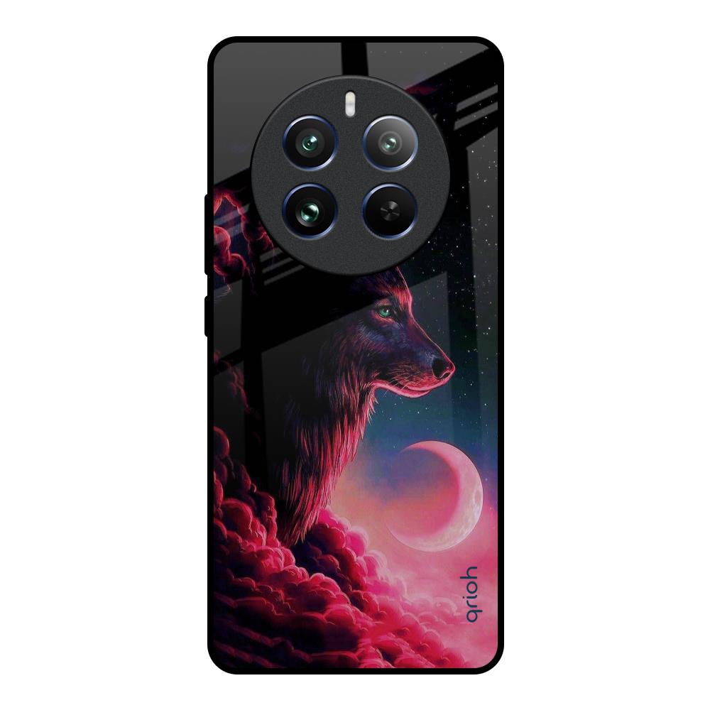 Moon Wolf Realme 12 Pro 5G Glass Back Cover Online