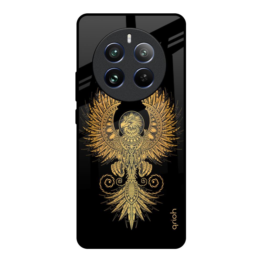 Mythical Phoenix Art Realme 12 Pro 5G Glass Back Cover Online