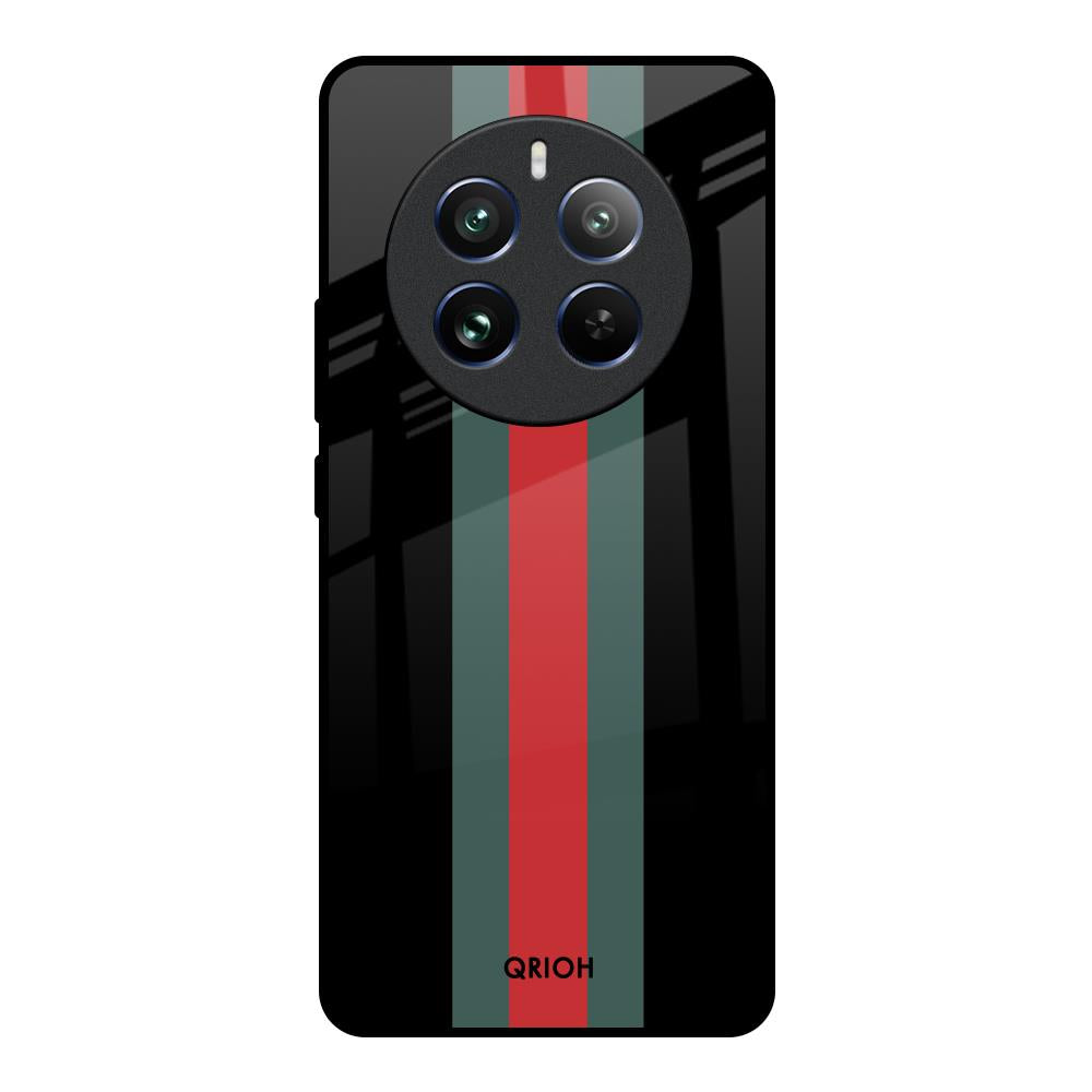 Vertical Stripes Realme 12 Pro 5G Glass Back Cover Online