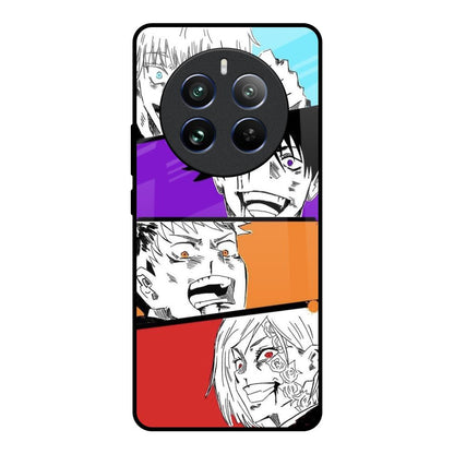 Anime Sketch Realme 12 Pro 5G Glass Back Cover Online