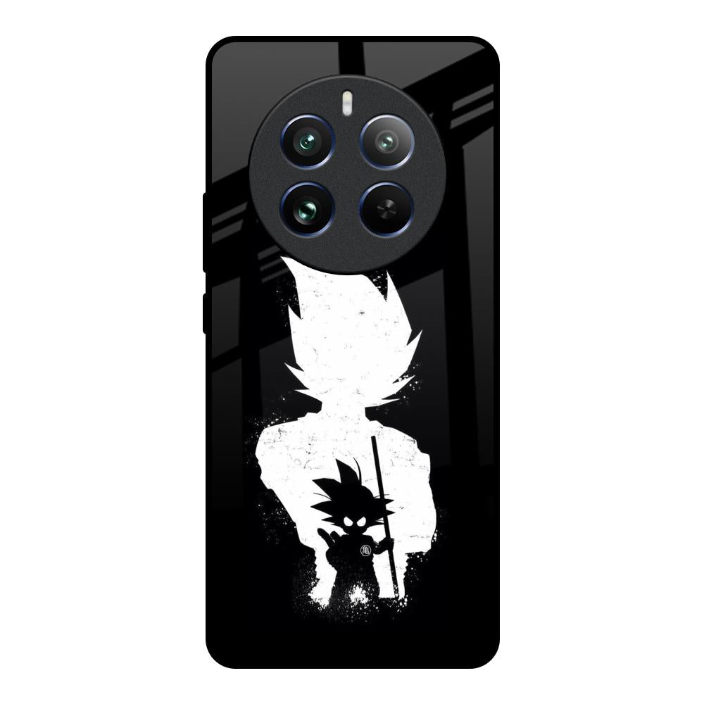 Monochrome Goku Realme 12 Pro 5G Glass Back Cover Online