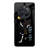Luffy Line Art Realme 12 Pro 5G Glass Back Cover Online