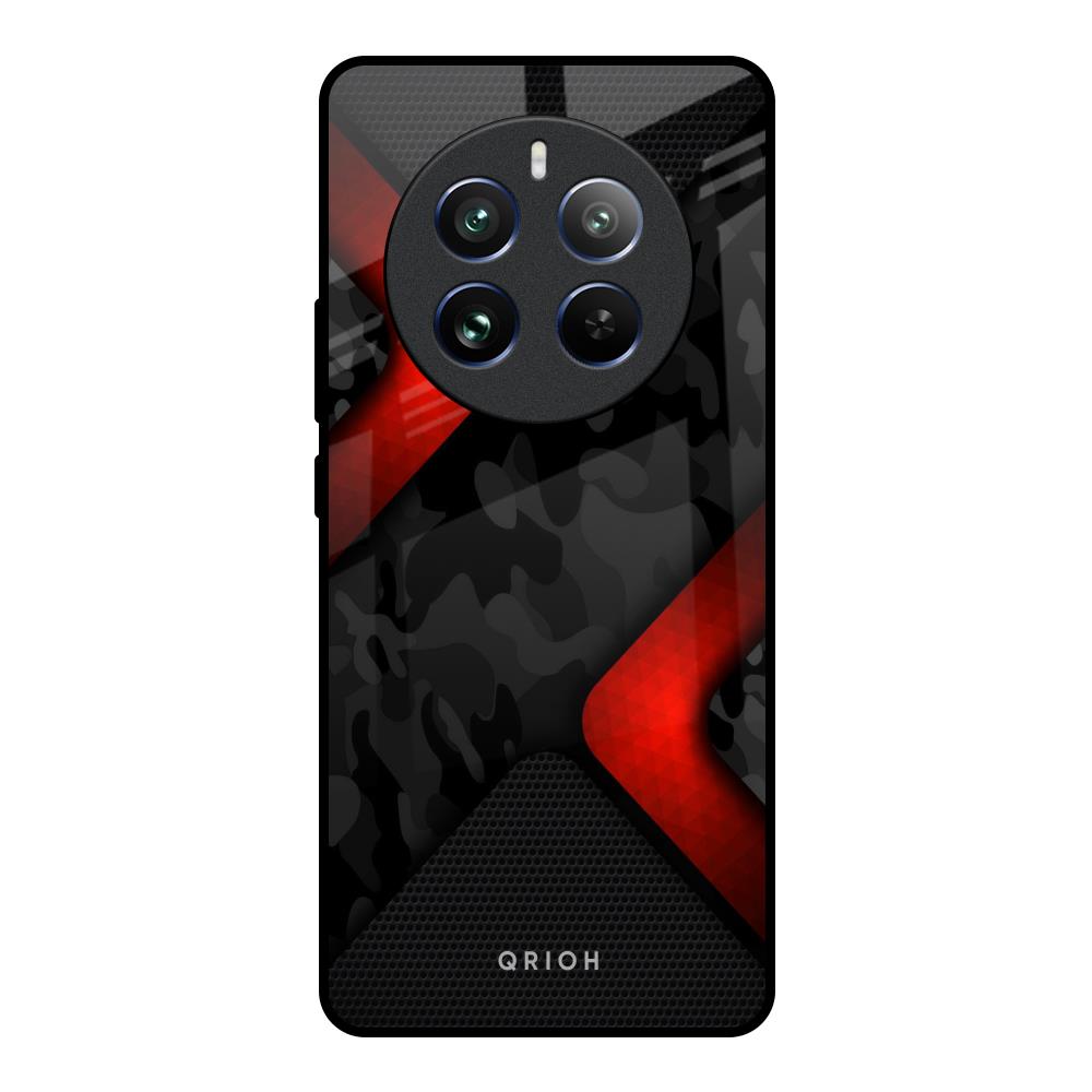 Modern Camo Abstract Realme 12 Pro 5G Glass Back Cover Online