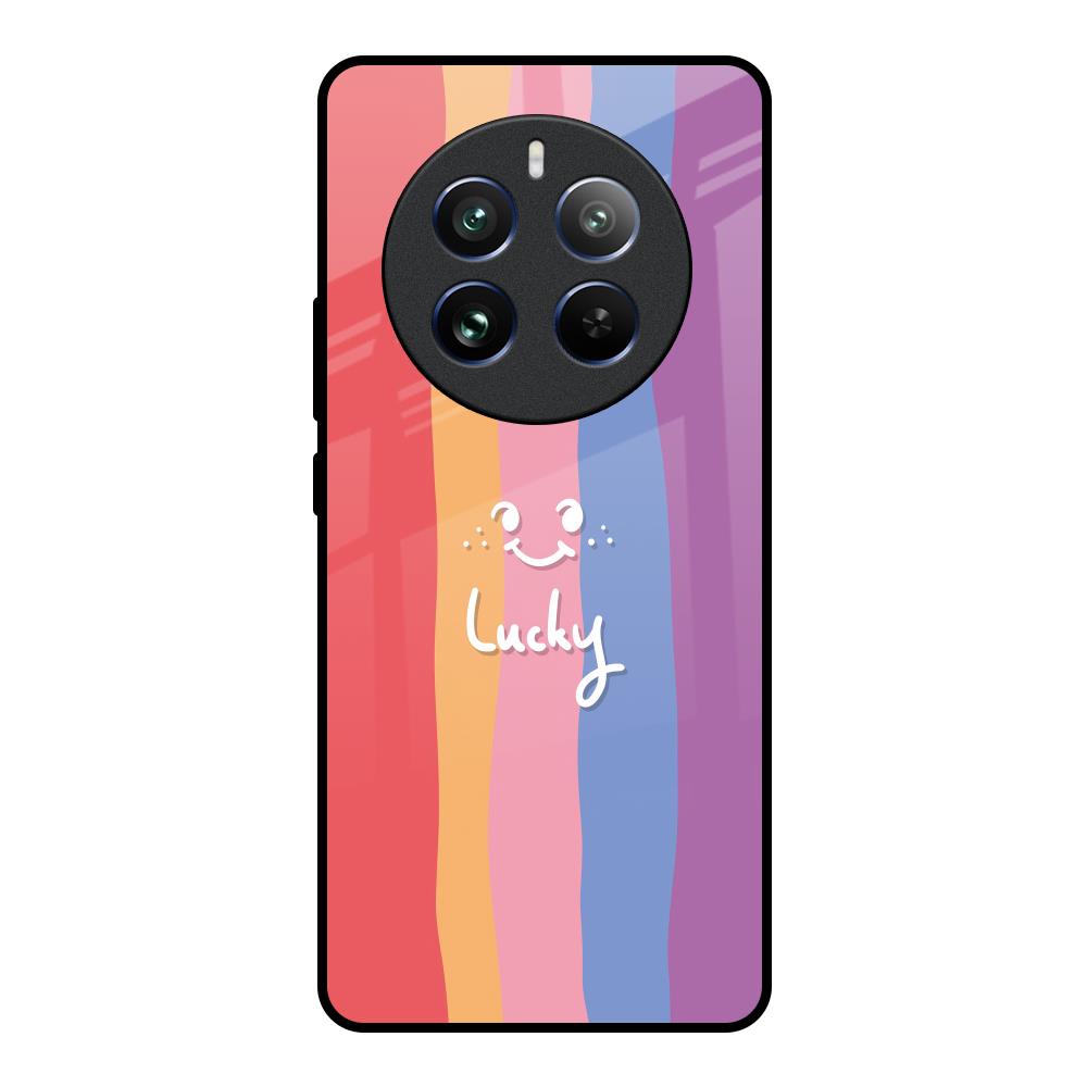 Lucky Abstract Realme 12 Pro 5G Glass Back Cover Online