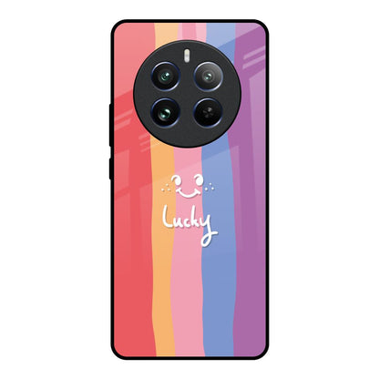 Lucky Abstract Realme 12 Pro 5G Glass Back Cover Online