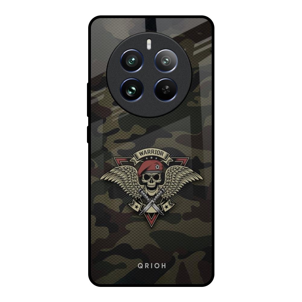 Army Warrior Realme 12 Pro 5G Glass Back Cover Online