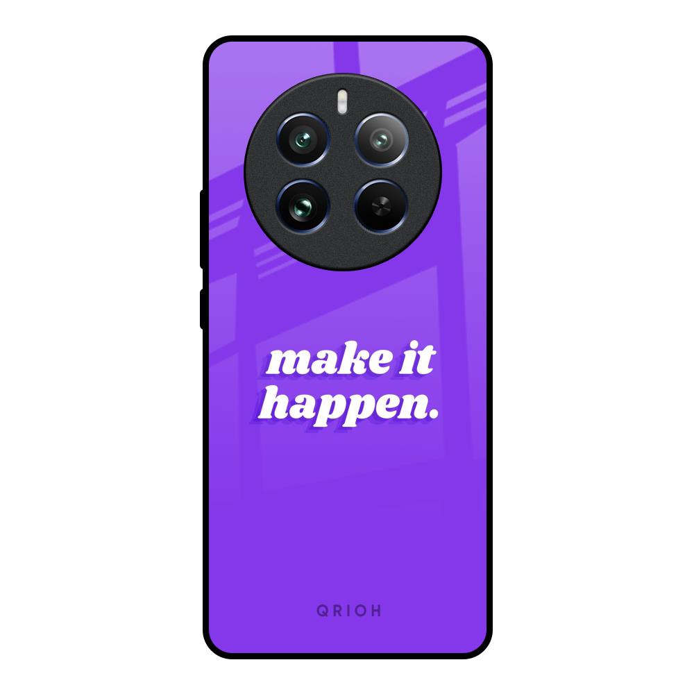 Make it Happen Realme 12 Pro 5G Glass Back Cover Online