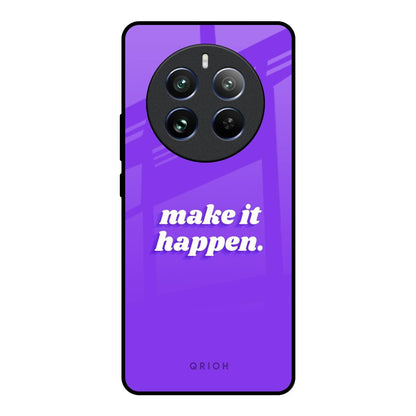 Make it Happen Realme 12 Pro 5G Glass Back Cover Online