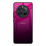 Purple Ombre Pattern Realme 12 Pro 5G Glass Back Cover Online