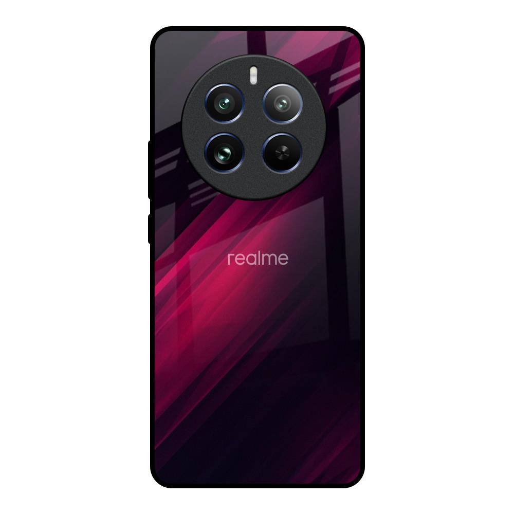 Razor Black Realme 12 Pro 5G Glass Back Cover Online