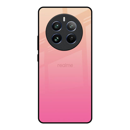 Pastel Pink Gradient Realme 12 Pro 5G Glass Back Cover Online