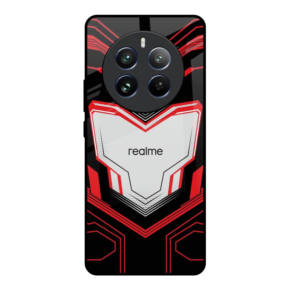 Quantum Suit Realme 12 Pro 5G Glass Back Cover Online
