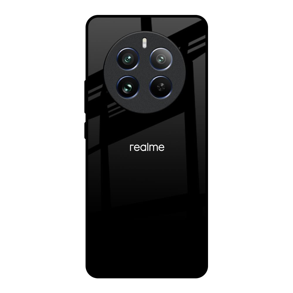 Jet Black Realme 12 Pro 5G Glass Back Cover Online