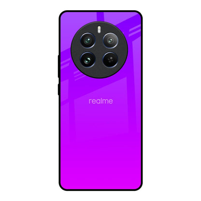 Purple Pink Realme 12 Pro 5G Glass Back Cover Online