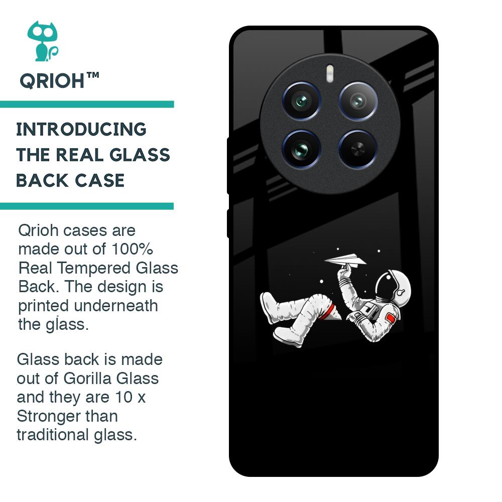 Space Traveller Glass Case for Realme 12 Pro 5G