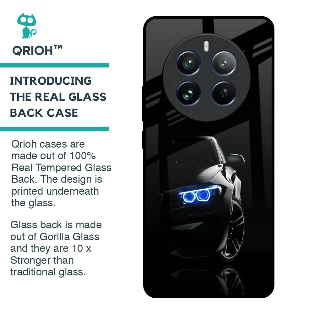 Car In Dark Glass Case for Realme 12 Pro 5G