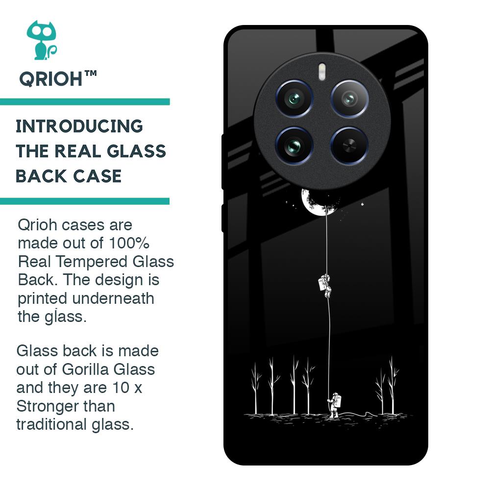 Catch the Moon Glass Case for Realme 12 Pro 5G