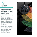 Colorful Leaves Glass Case for Realme 12 Pro 5G