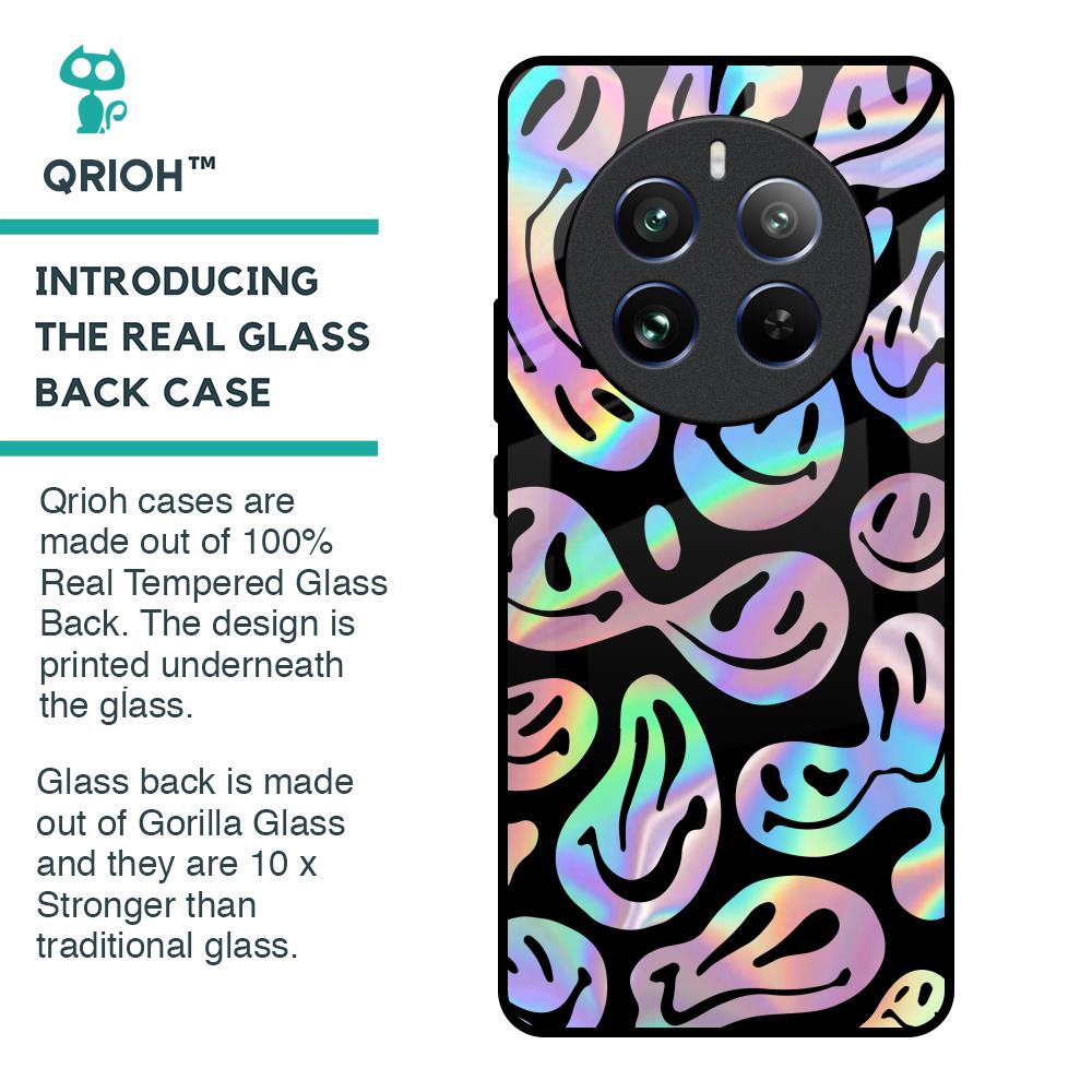 Acid Smile Glass Case for Realme 12 Pro 5G